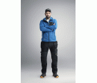 8041 Sudadera con capucha y forro polar Flexiwork azul verdadero-negro